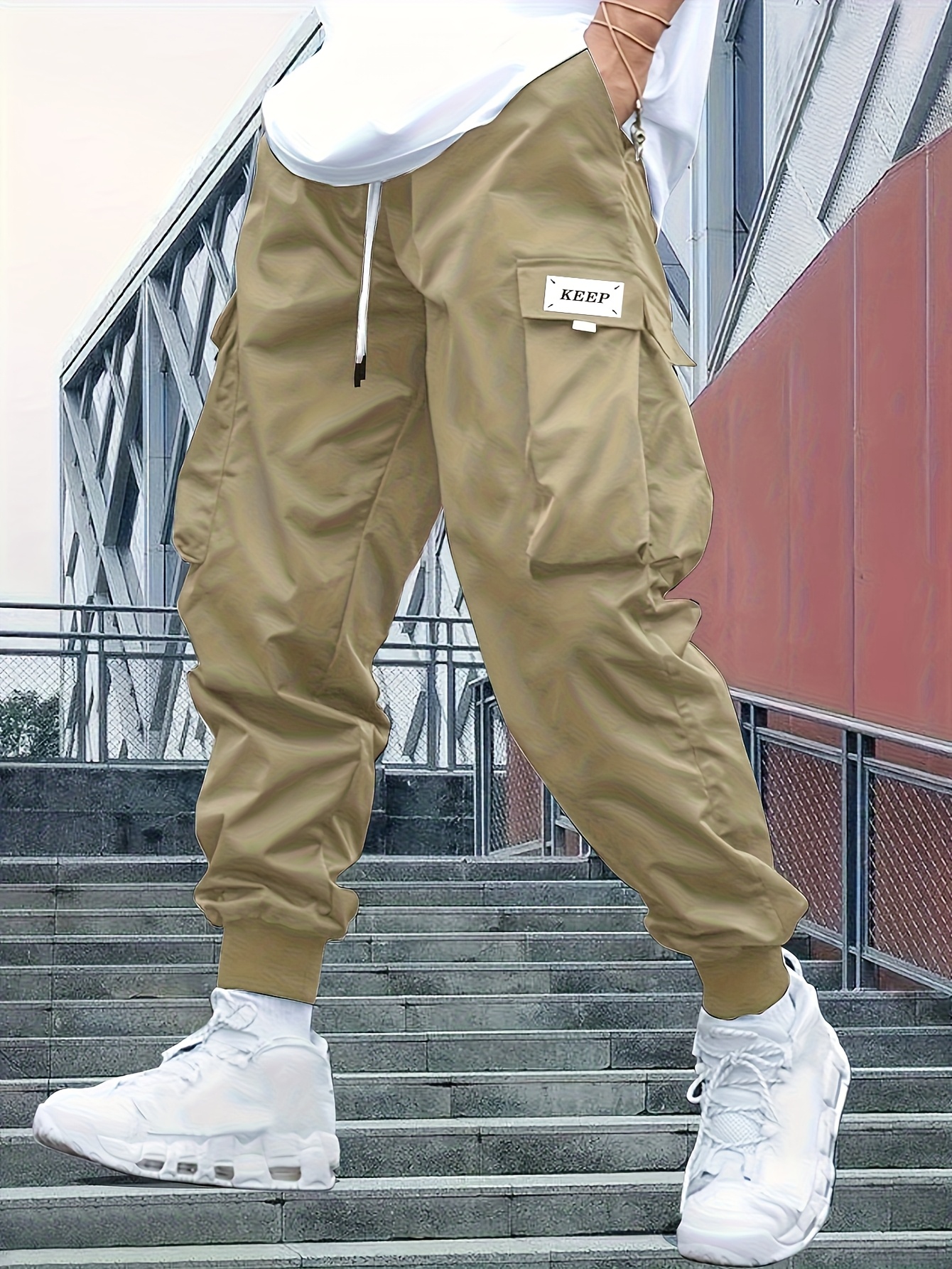 multi flap pockets cargo pants men's casual - Temu multi flap pockets cargo pants men's casual - Temu