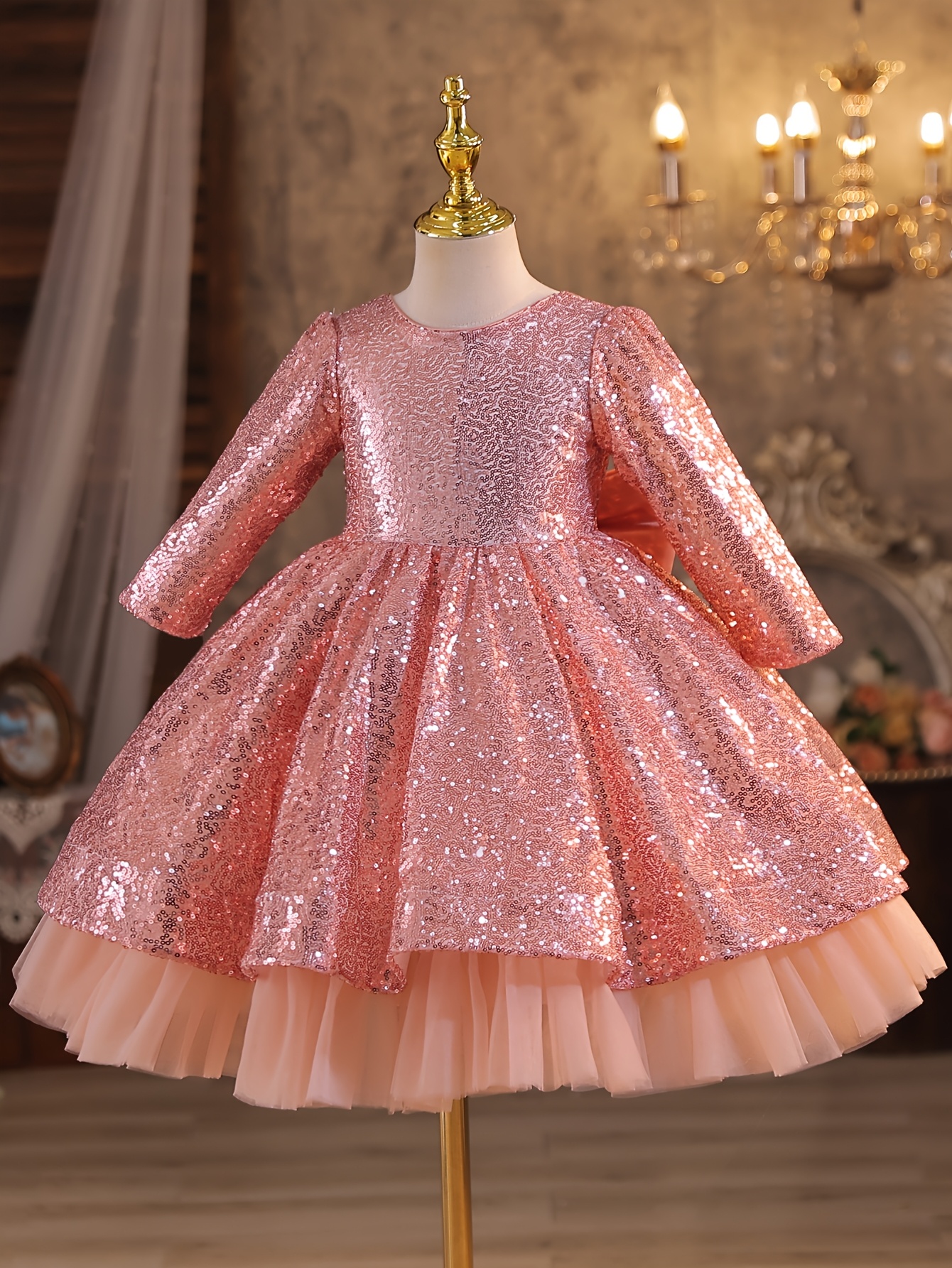 two piece formal dress long sleeve Two Piece Prom Dresses with Long Sleeves,Ivory Long Prom Dress,PD00401, US12 / Burgundy