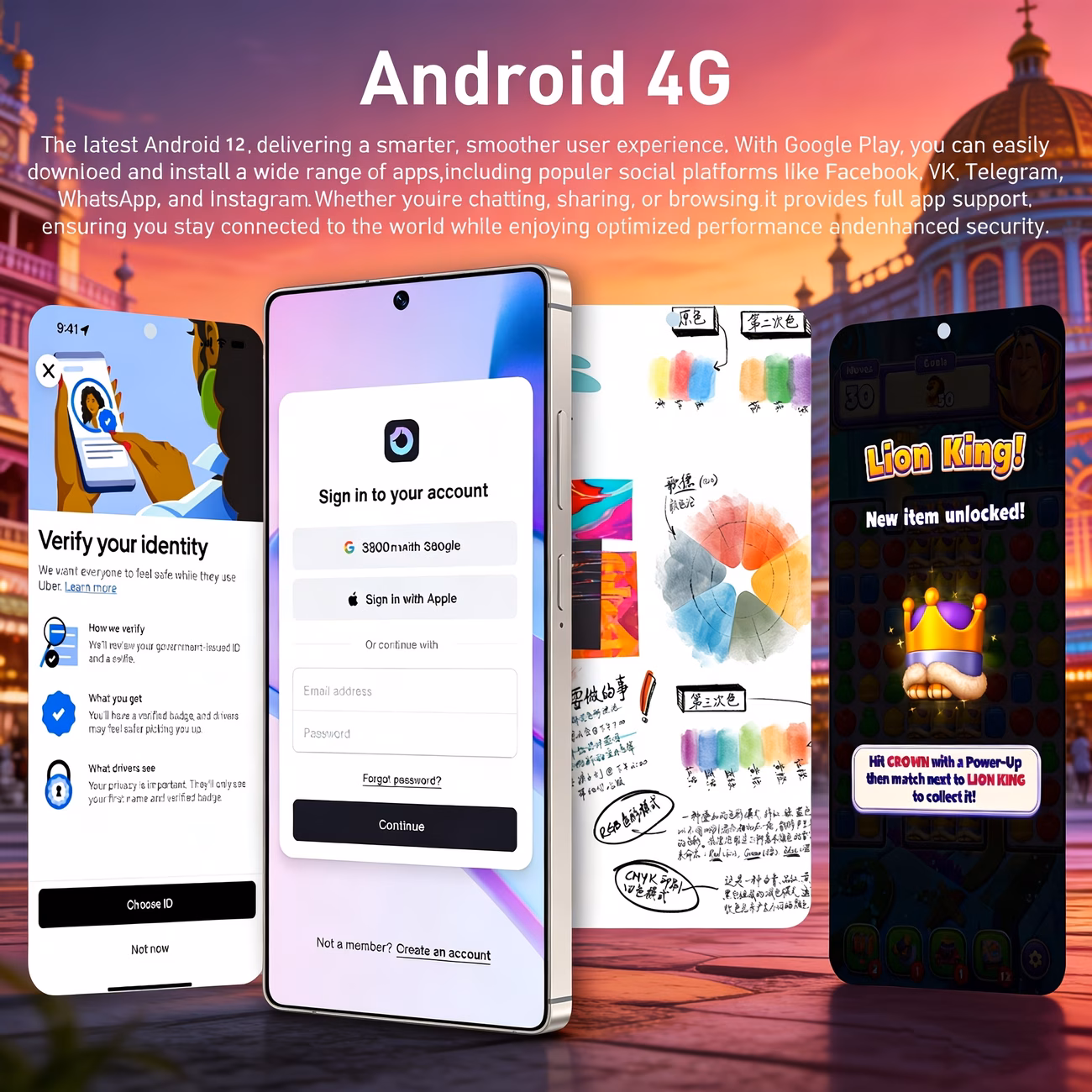 professional unlocked smartphone 6gb 64gb stylus vibrant display superior performance smooth multitasking designed tk and the perfect corporate gift for employees and clients Product details 4