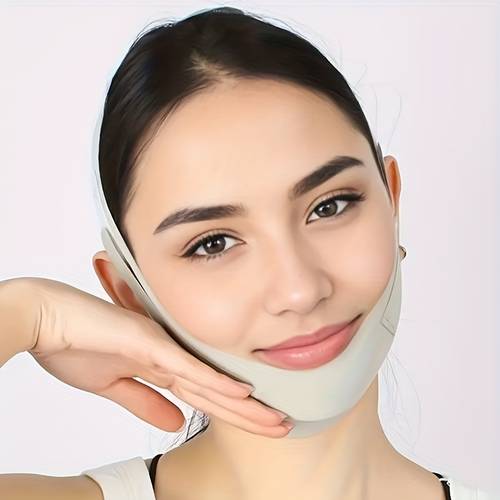 graphene v shape face adjustable plastic double chin breathable reusable for men and women