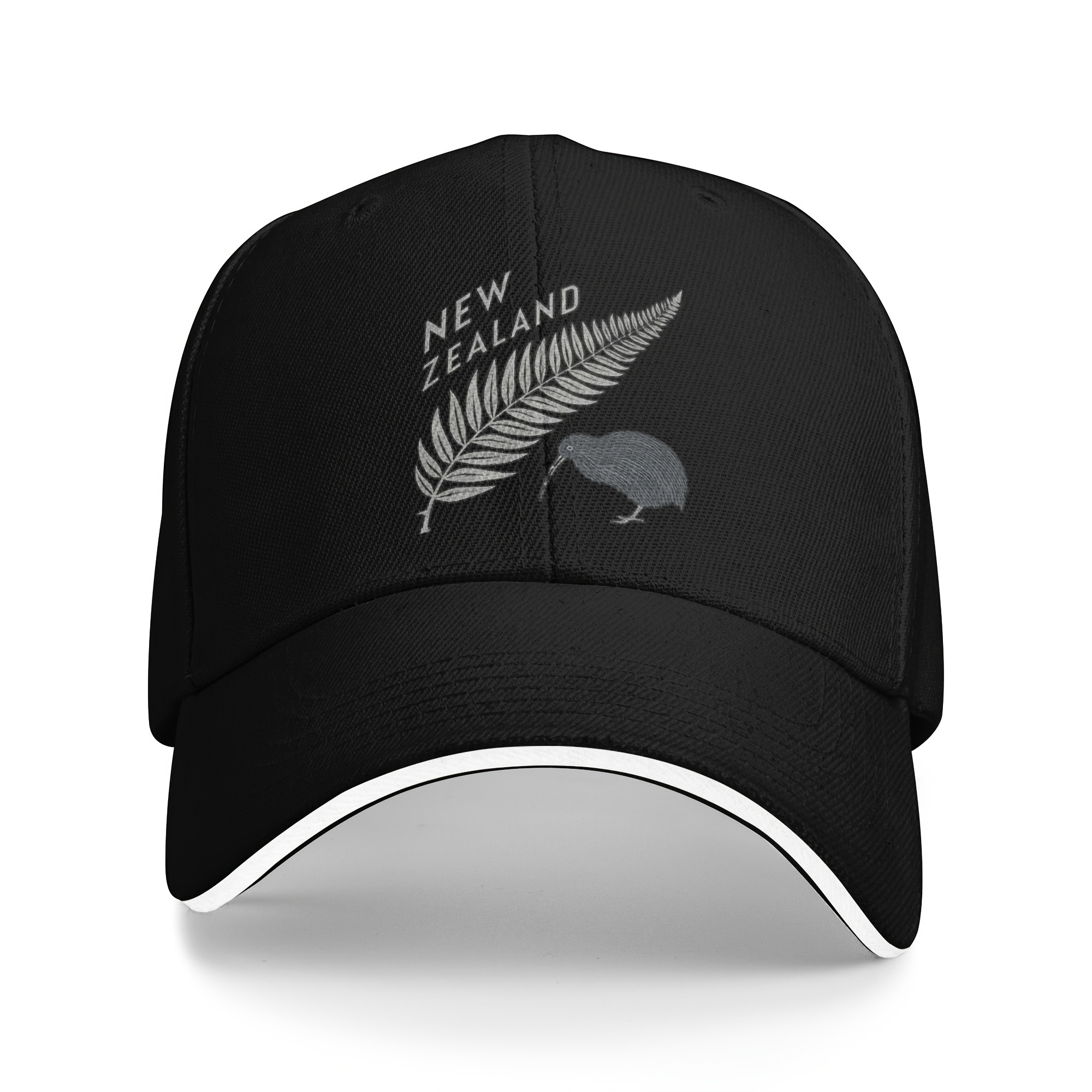 TEMU Simple New Zealand Kiwi Bird Sandwich Baseball , For Men And Women, Simple And Lightweight Adjustable , Gift For Concert Parties, Birthday,