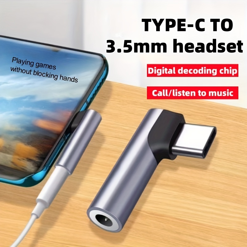 Type-C to 3.5mm Headphone Jack Adapter