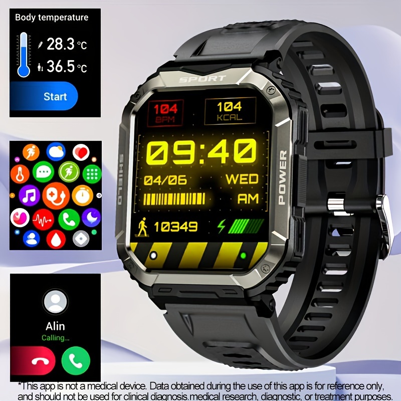 Smart Watch 1.83'' Pantalla Táctil Completa: Más De 100 - Temu