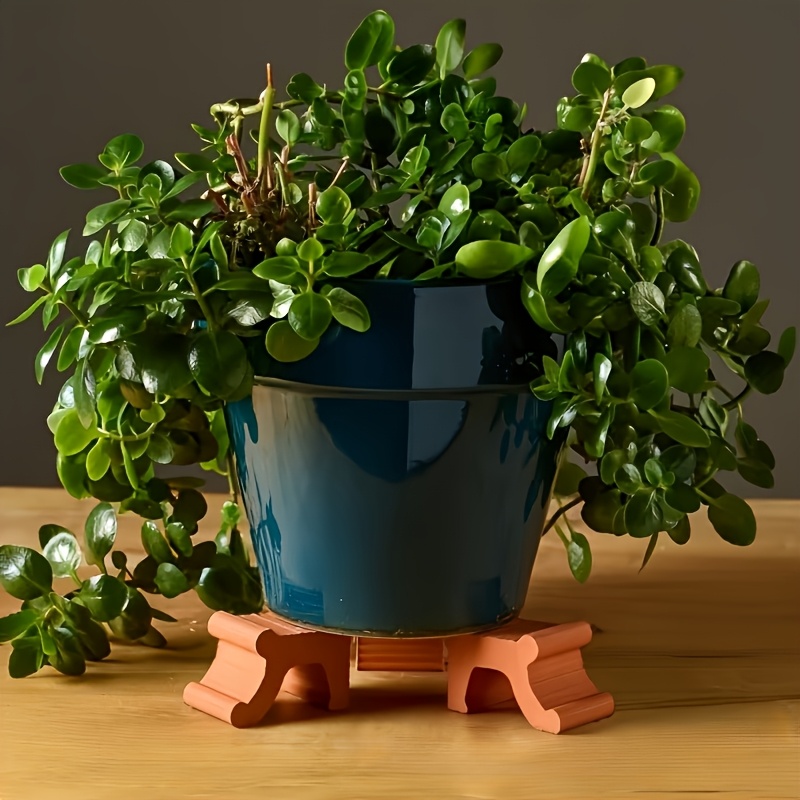 3pcs flower pot stands plant saucers pot feet base pads gardening potted plant trays plant pot supports   designed for flower pots with breathable and anti       used as tray stands to provide ventilation