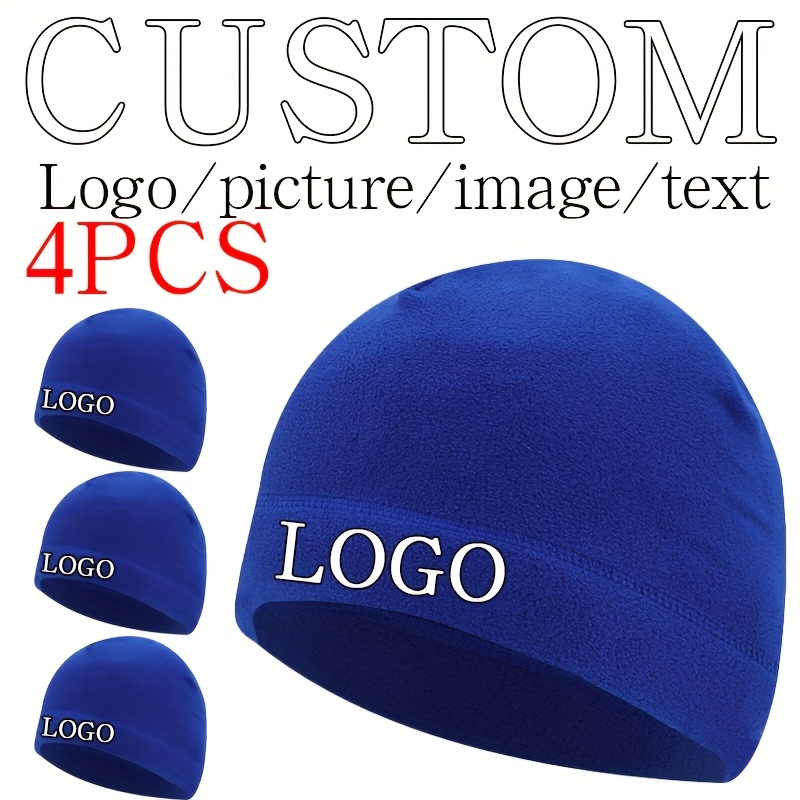 TEMU 4-pack Beanies, Fashionable Men's Universal Warm Winter Hats, Men'-proof Headgear