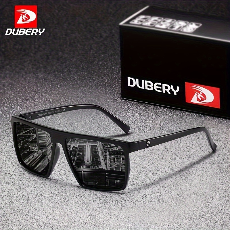 

Dubery, Fantasy Premium Flat Top Oversize Polarized Fashion Glasses, For Men Women Casual Business Outdoor Sports Party Vacation Travel Driving Fishing Supply Photo Prop, Ideal Choice For Gift