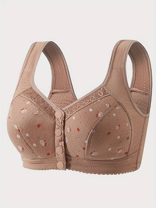 seamless front closure breathable sports bra wire free womens fitness underwear providing comfortable support