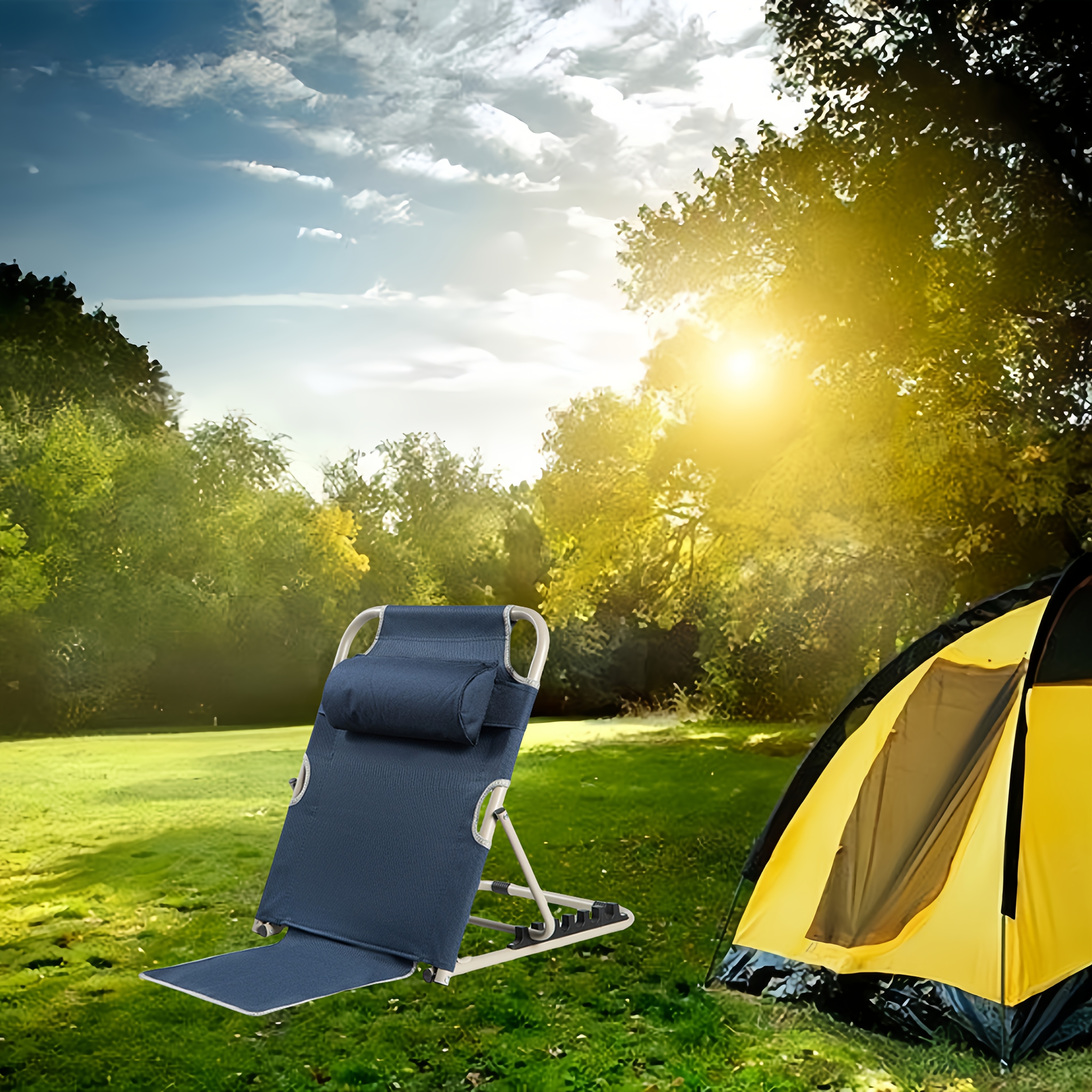 Folding Chairs Lightweight Lounge Chair For Beach MOON LENCE