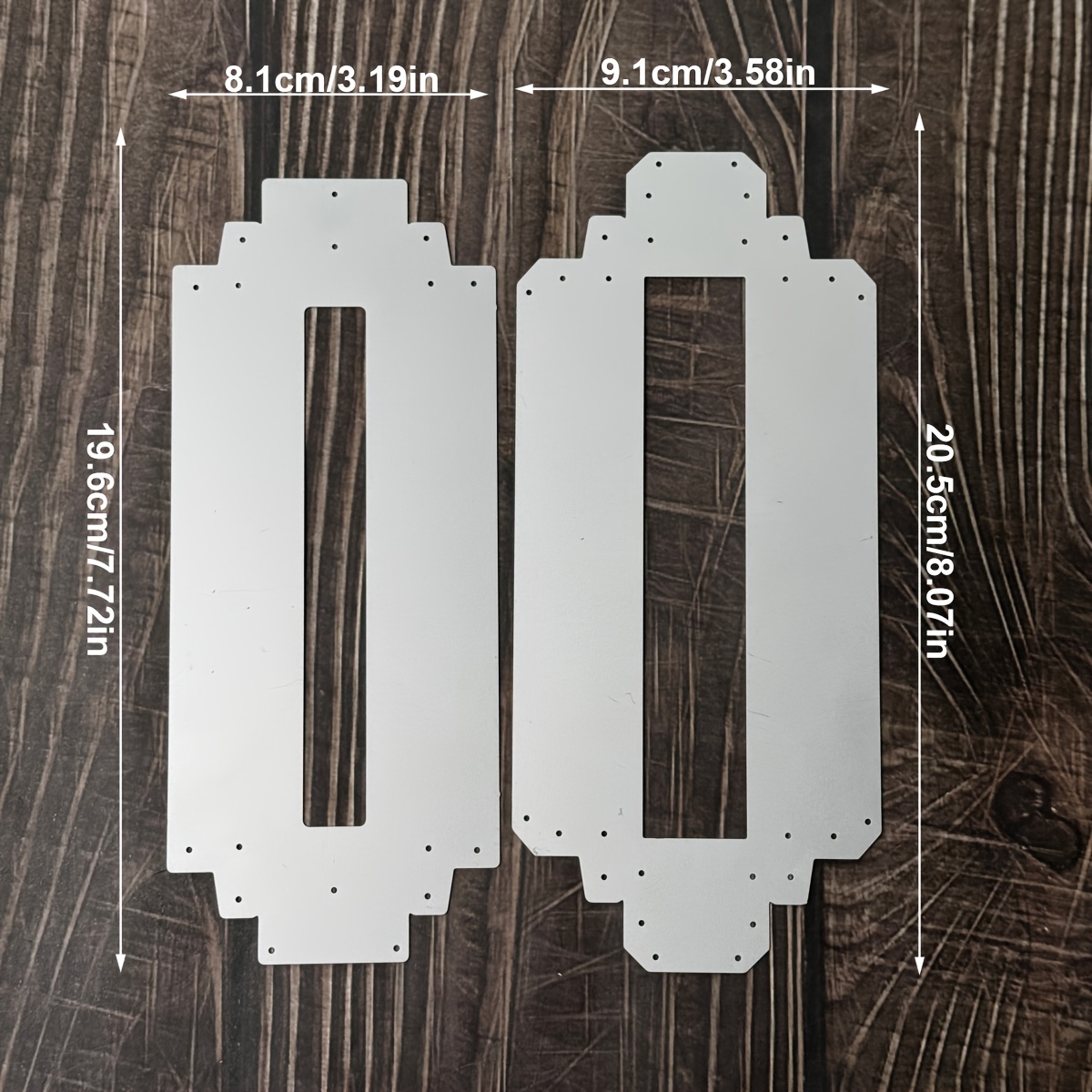 Image of Gift Box Metal Die Cut For Card Making, For Diy Crafts, Photo-album, Scrapbooking & Holiday, Gifts- Durable Metal Craft Supplies