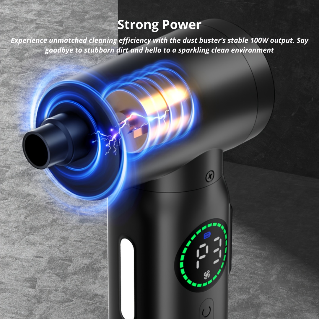 Rechargeable 2 in 1 Vacuum Air Duster: 100000rpm Electric - Temu