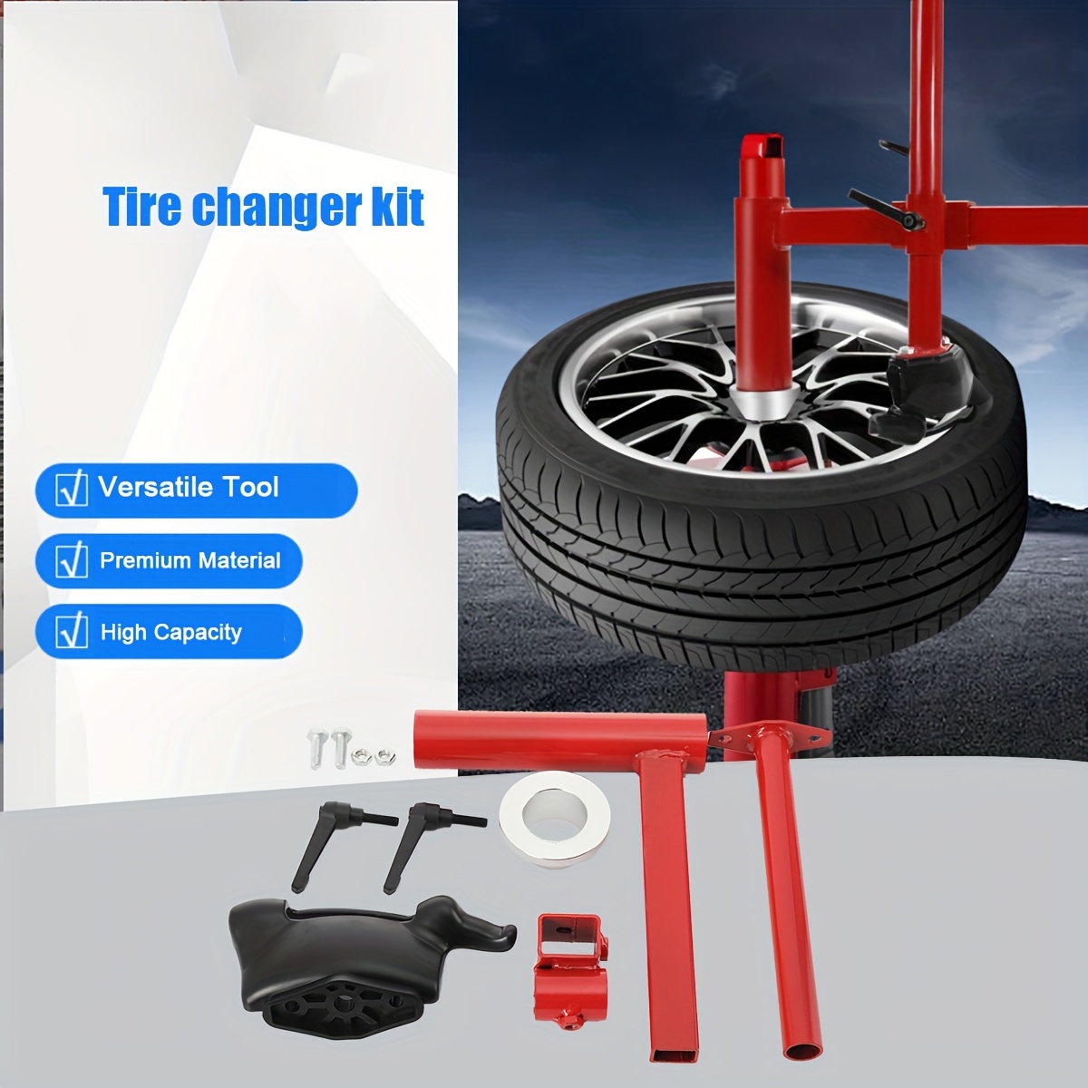 Upgrade Manual Tire Changer Duck Head Kit for Efficient Tire Changing