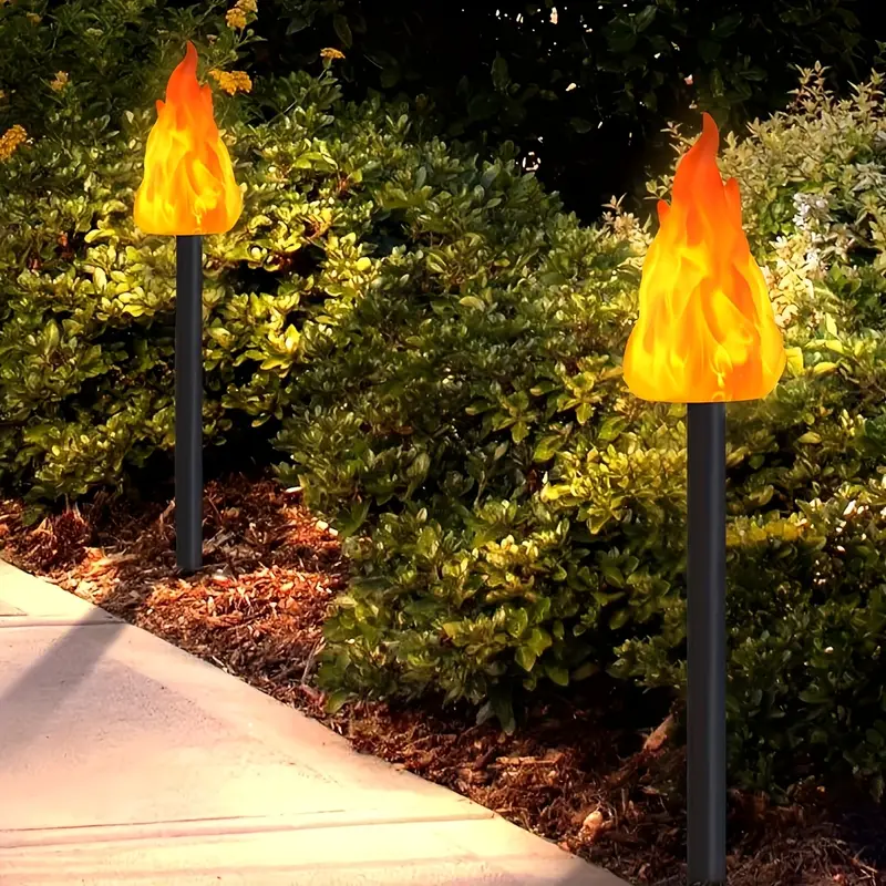 Solar-Gartenleuchten 'Feuerwerk' – 4 Stück, 200 LEDs, 2 Modi, IP65 Wasserdicht, Mit Fernbedienung