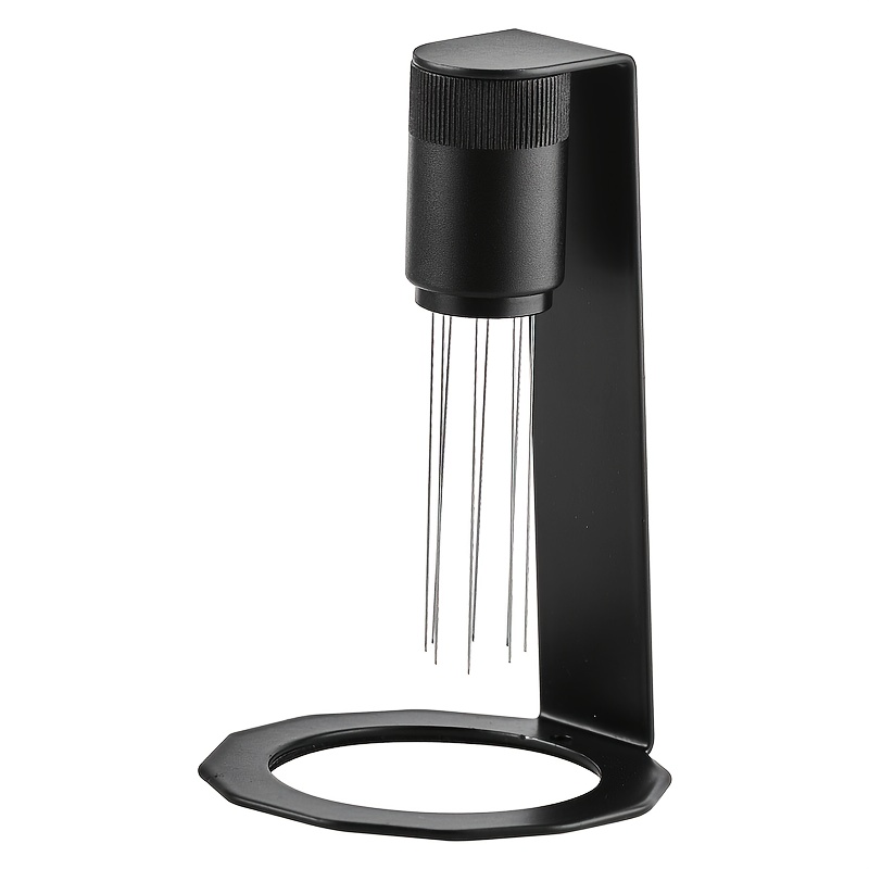 E-shop TEONA Espresso Tamper Kit - Robuster Metall-Kaffeedistributionswerkzeug mit austauschbaren Nadeln für perfektes Brühen, ideal für Heim- und