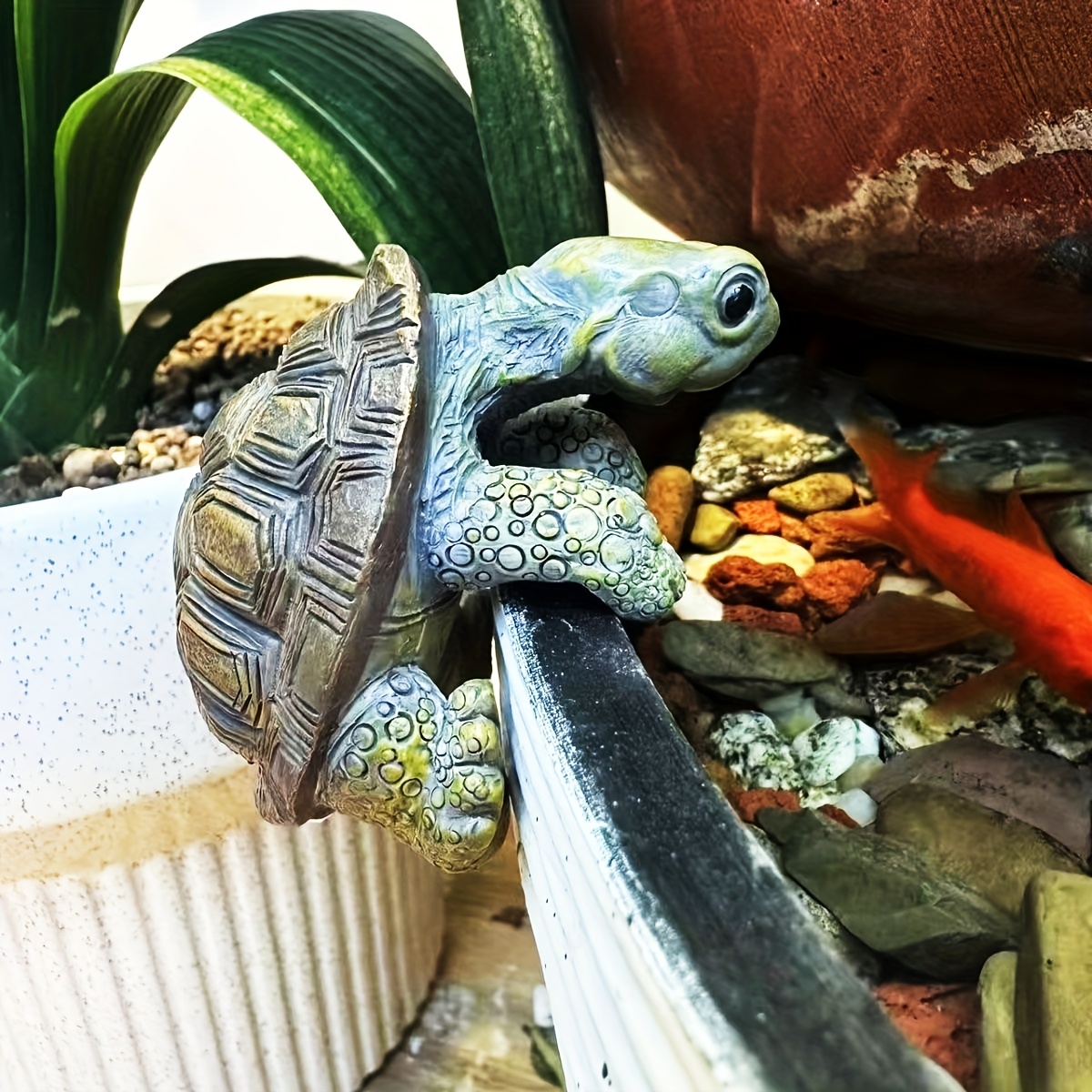 Cute Miniature Turtle Pet Garden Turtle Pet Dollhouse Miniature