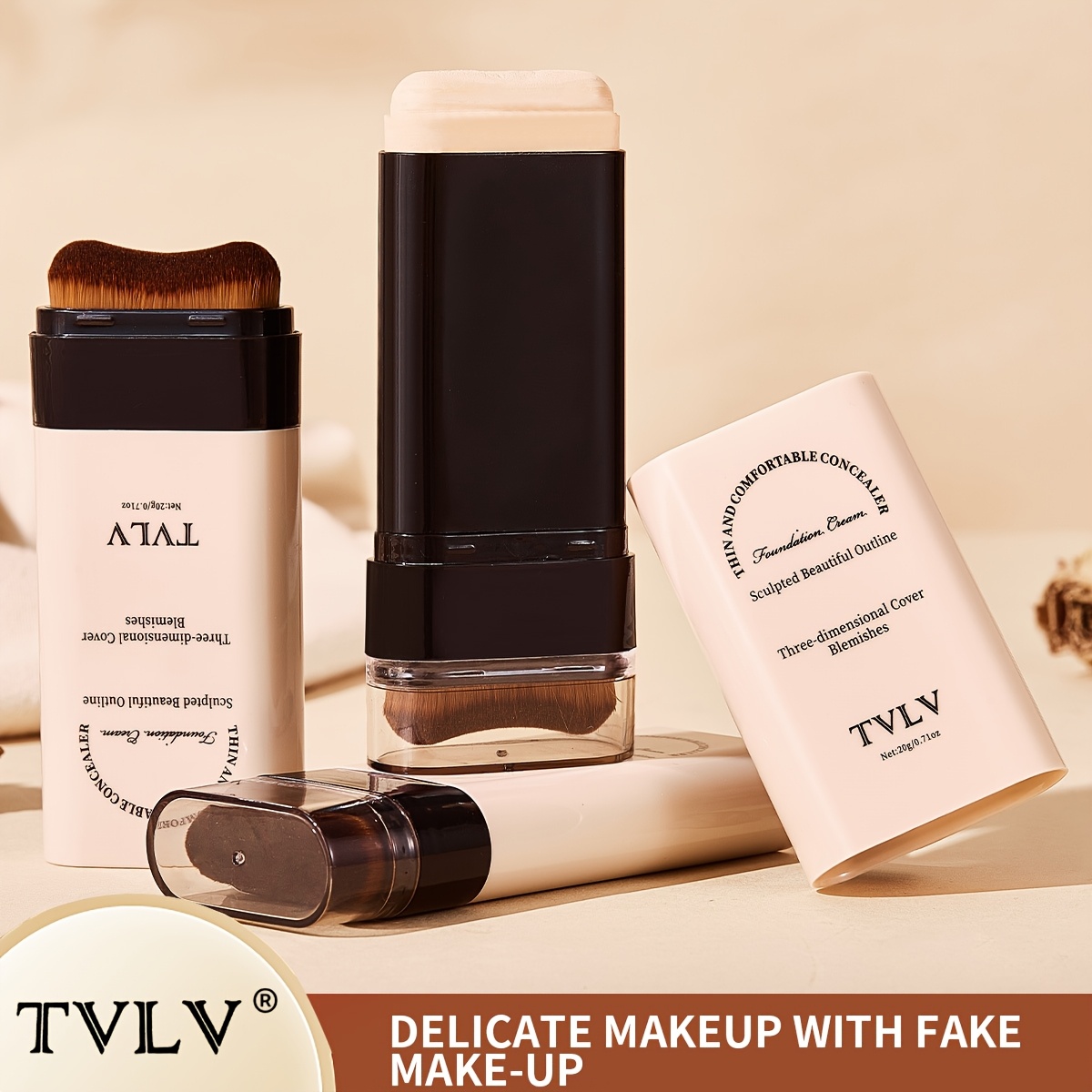   full coverage foundation cream plant based squalane natural   multi tone concealer for   types comfortable lightweight 9374 0
