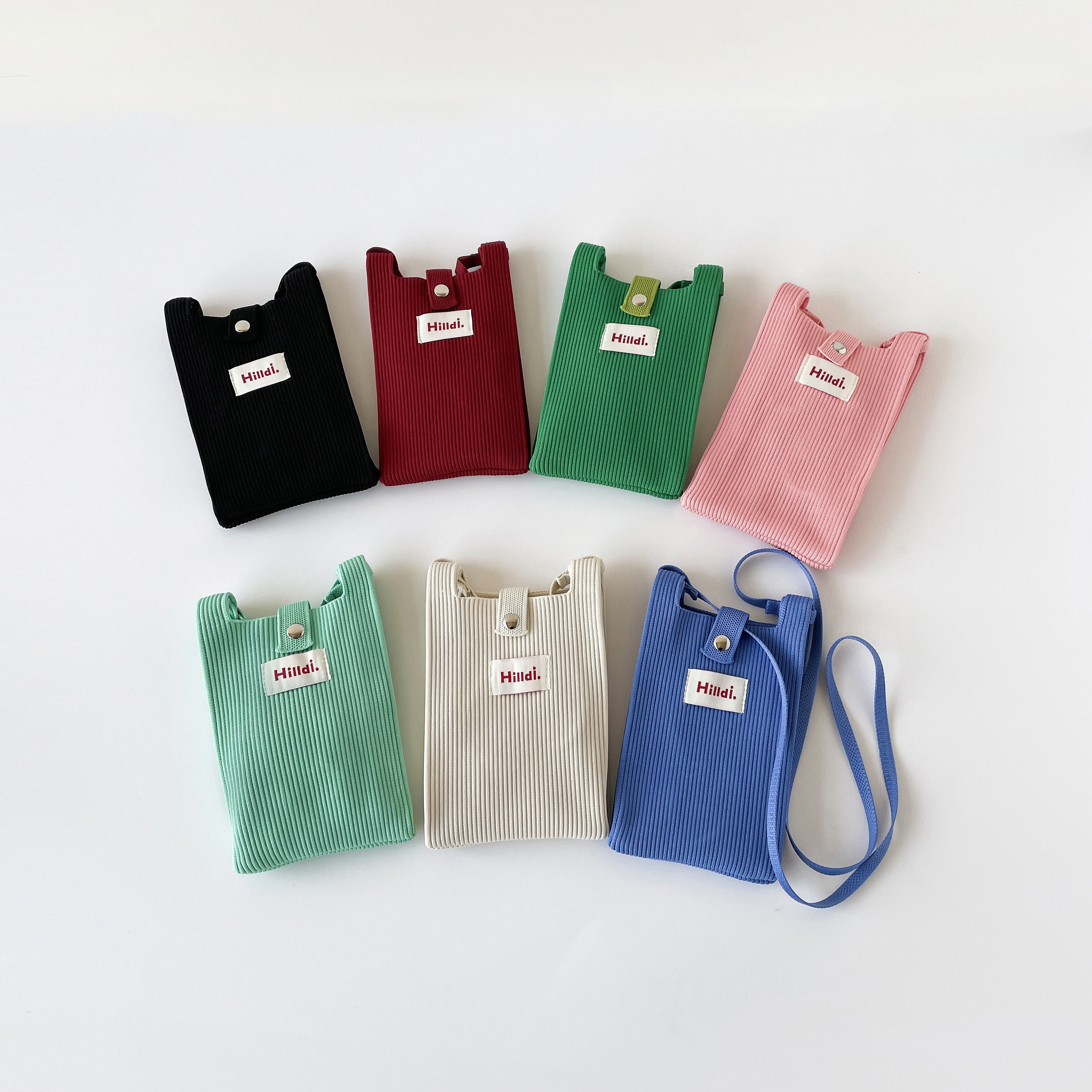 

Cute Knit Crossbody Bags For Women, Mini Solid Color Shoulder Pouch For Summer Outdoor, Phone & Coin Purse