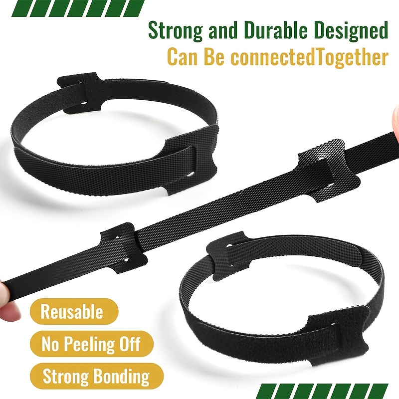 160pcs Reusable Adjustable Cable Ties, 2 Sizes