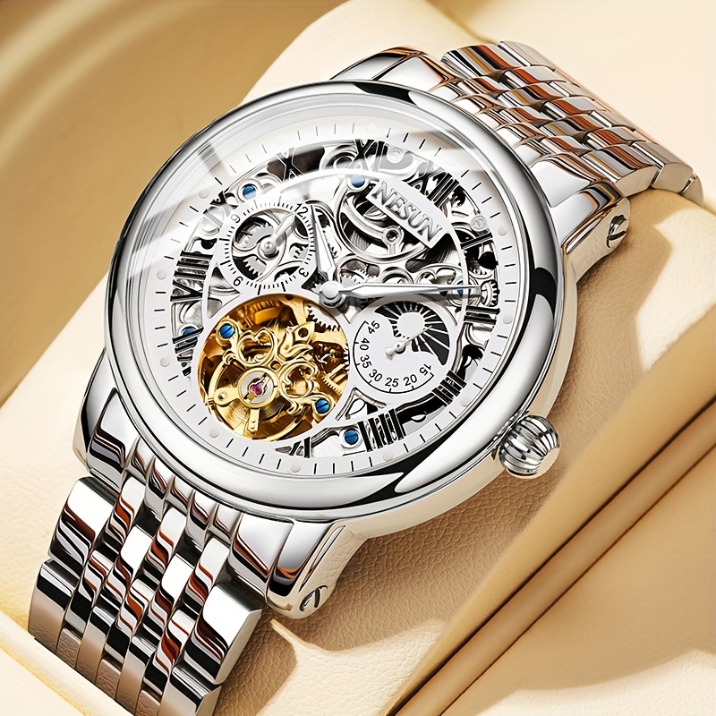 NESUN Automatic Mechanical Men's Watch with Luminous Features