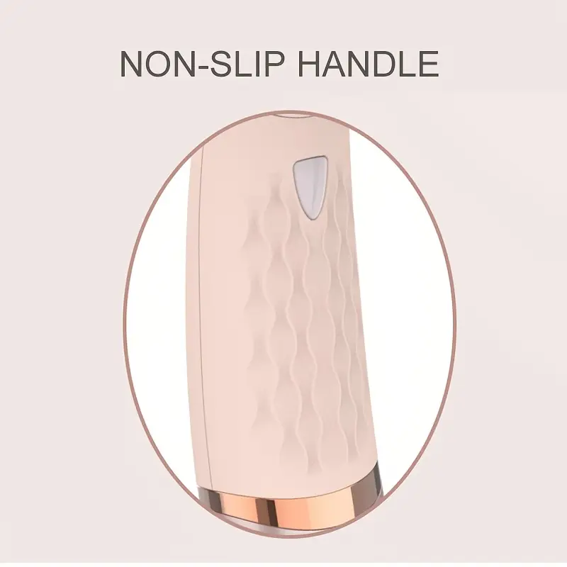 portable cordless rechargeable pink white bikini trimmer with adjustable settings usb charging 300mah lithium battery ideal for legs underarms and body hair removal Product details 5