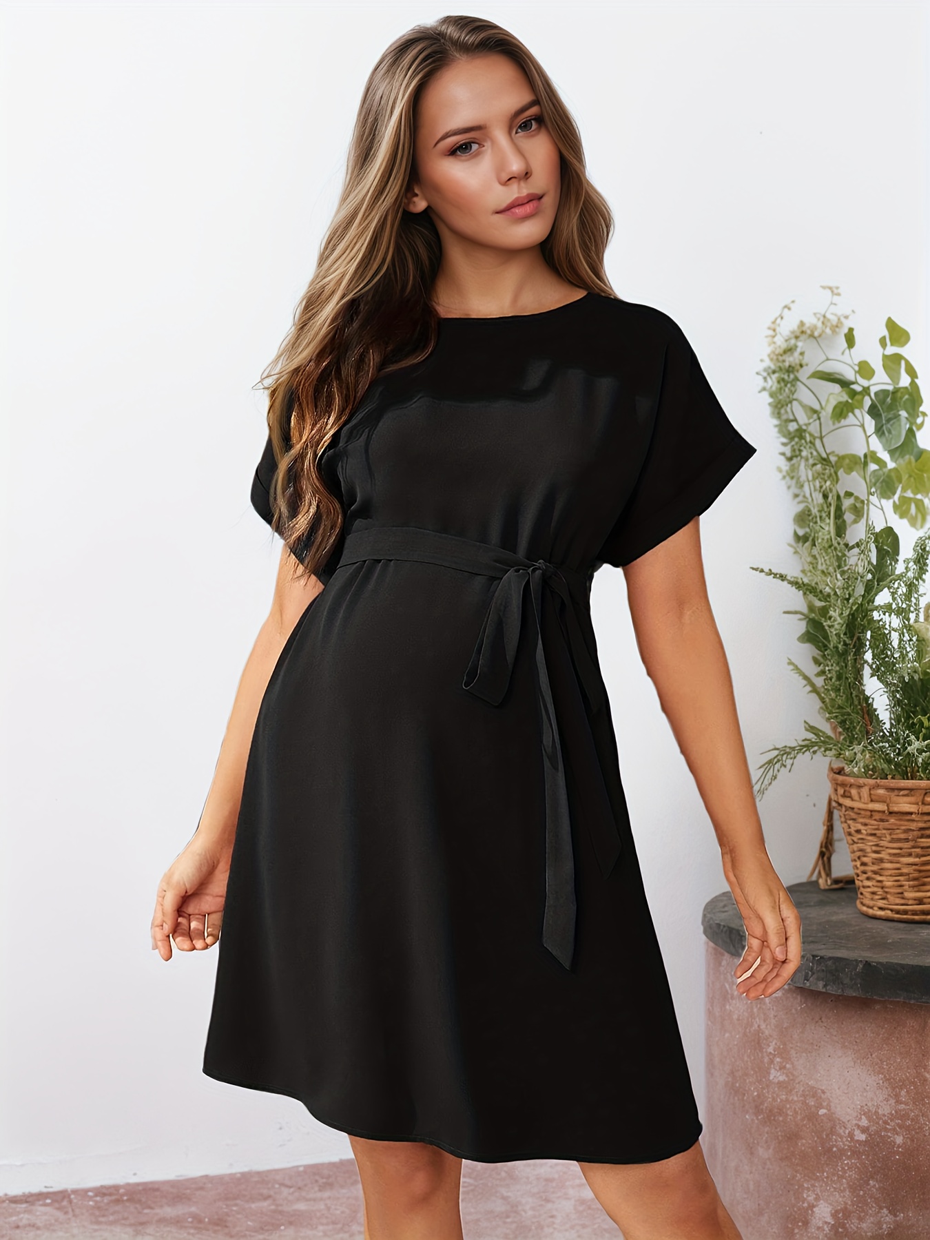 black tie pregnancy dress BALLOON POLKA DOT MINI DRESS | CULT MIA