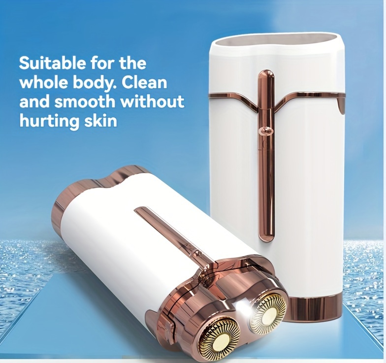 Rechargeable Electric Shaver Women Dual Floating Heads Whole - Temu ...