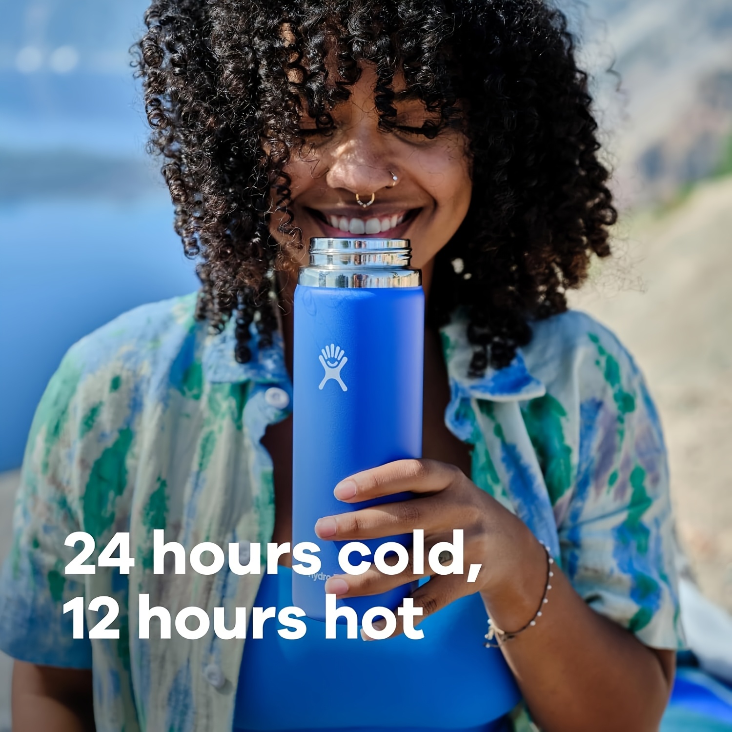 insulated stainless steel water with wide mouth lid spill proof leakproof design 32oz large capacity thermal cup for hot cold drinks 5