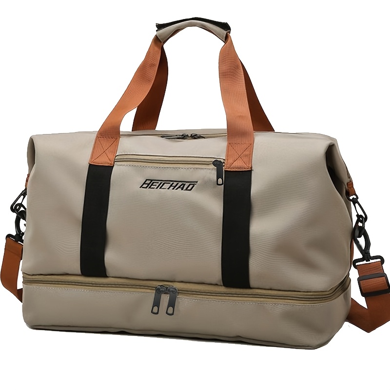 TEMU Tote Bag - Shoulder Bag For Men And Women, Crossbody Bag, Short- Business Travel Handbag, Storage Bag For Short Travel, Bag, Lightweight Hand