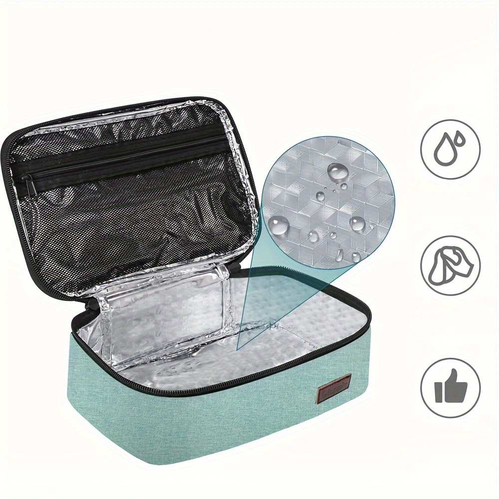 

Insulated Bag - , Dishwasher Safe Polyester, Reusable For & , Portable Container