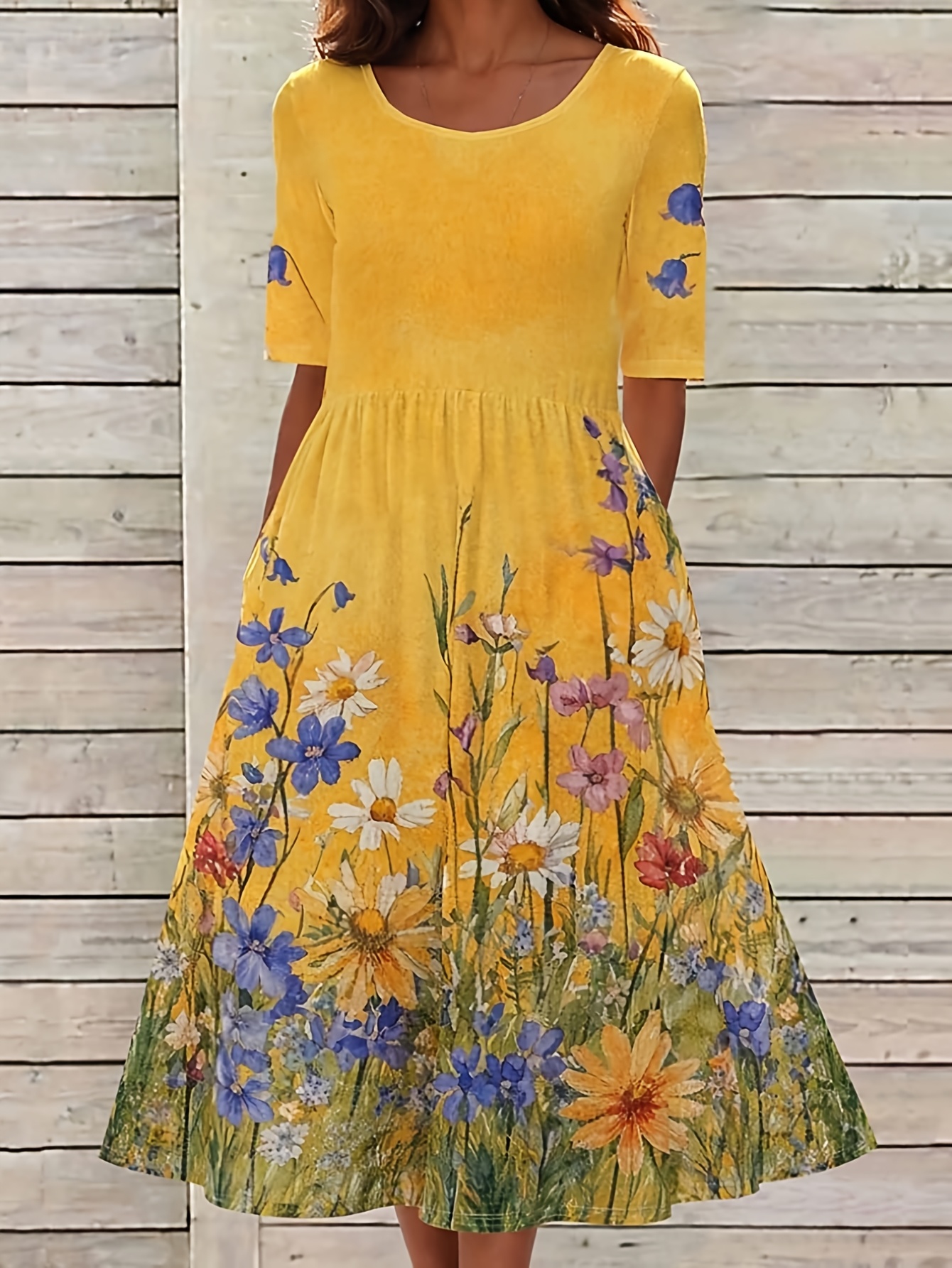 women's dresses mini PRETTYGARDEN Women's Short Sleeve Mini Dress Summer V Neck Hollow Out
