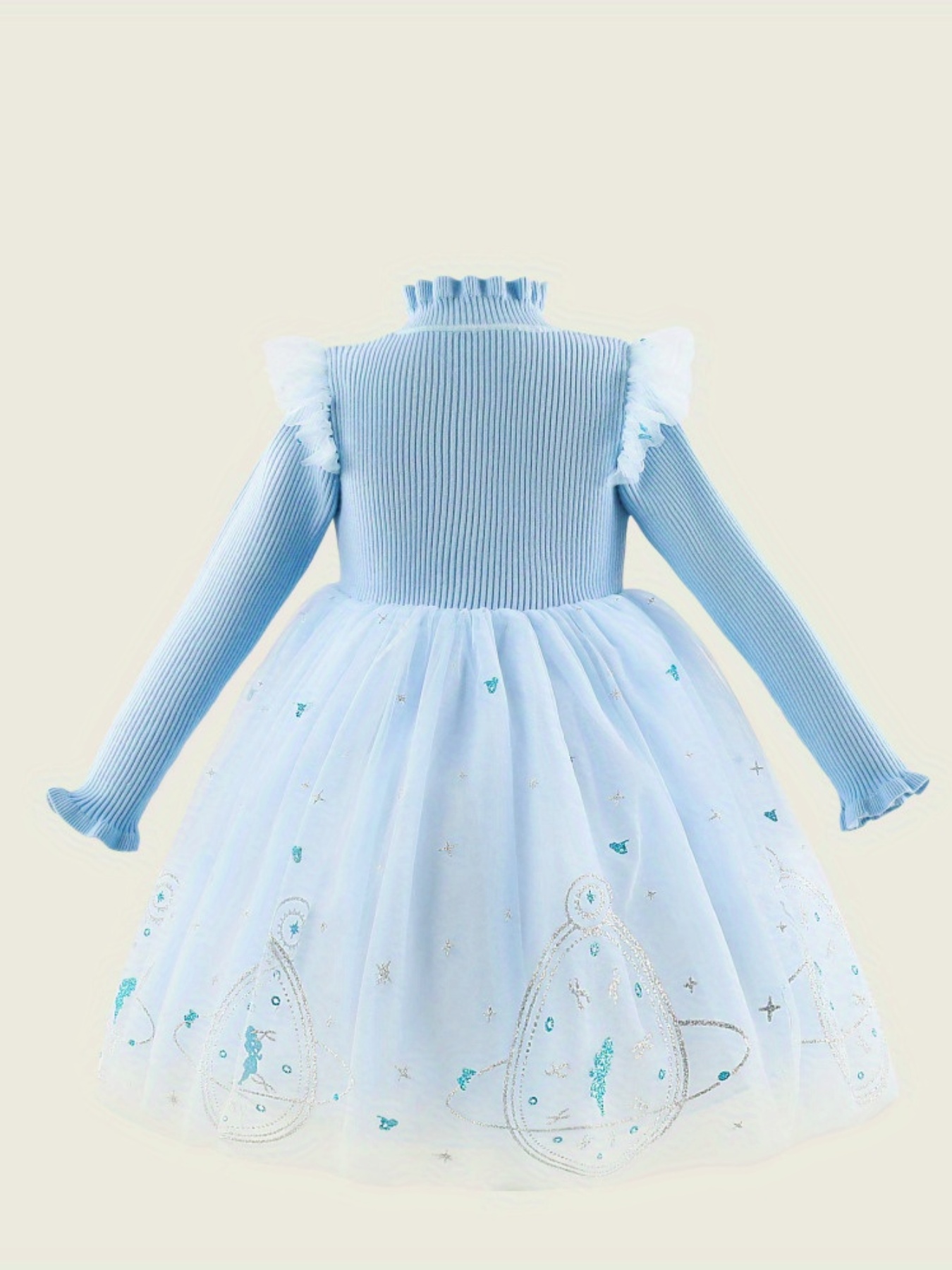 strapless open back dress Dress Up Set for Girls, Princess Clothes for Little Girls, 9 Piece Set –  Dime and Nickel