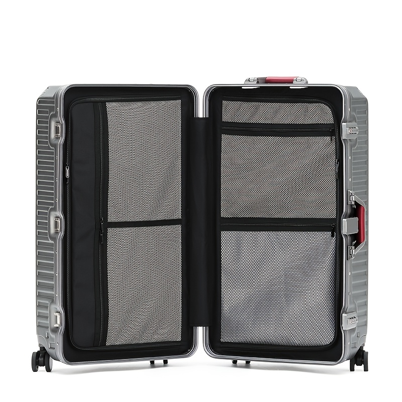 Lightweight High-Capacity Suitcase with Thickened ABS+PC Material