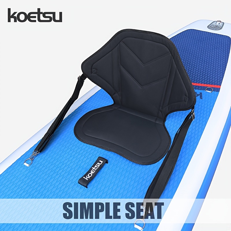 

Koetsu Simple Kayak Seat - Comfortable Oxford Fabric Cushion For , Kayak, Paddle Board