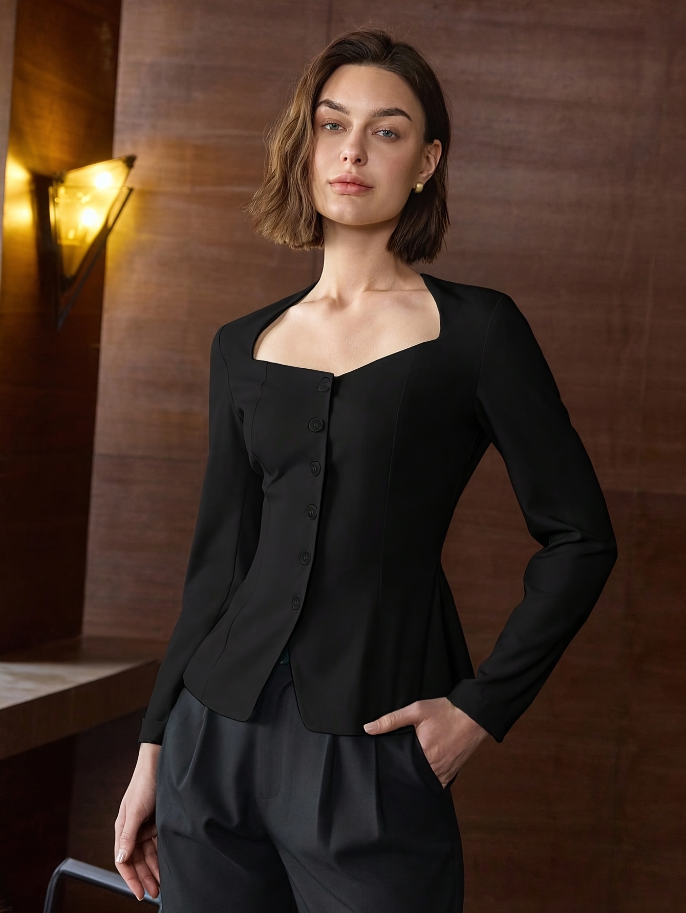 elegante estilo old money mujer color ropa Temu Colombia