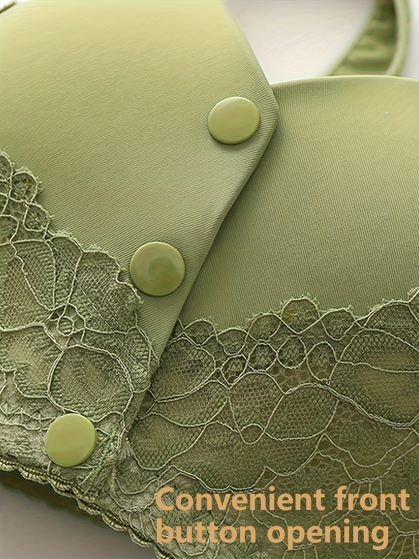 Soutien-gorge De Maternité En Dentelle Unia、快適で拡張可能な Avec Boutons Pour Lallaitement detalhes 11