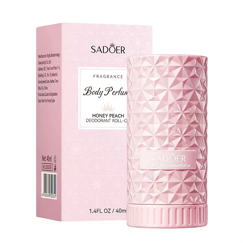 40ml peach   on perfume   and   peach eau fragrance roll on perfume Product details 1