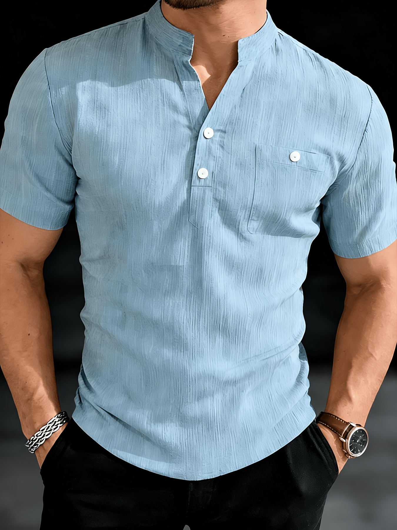 men's dress shirt white Stretch Cotton White Men Dress Shirt