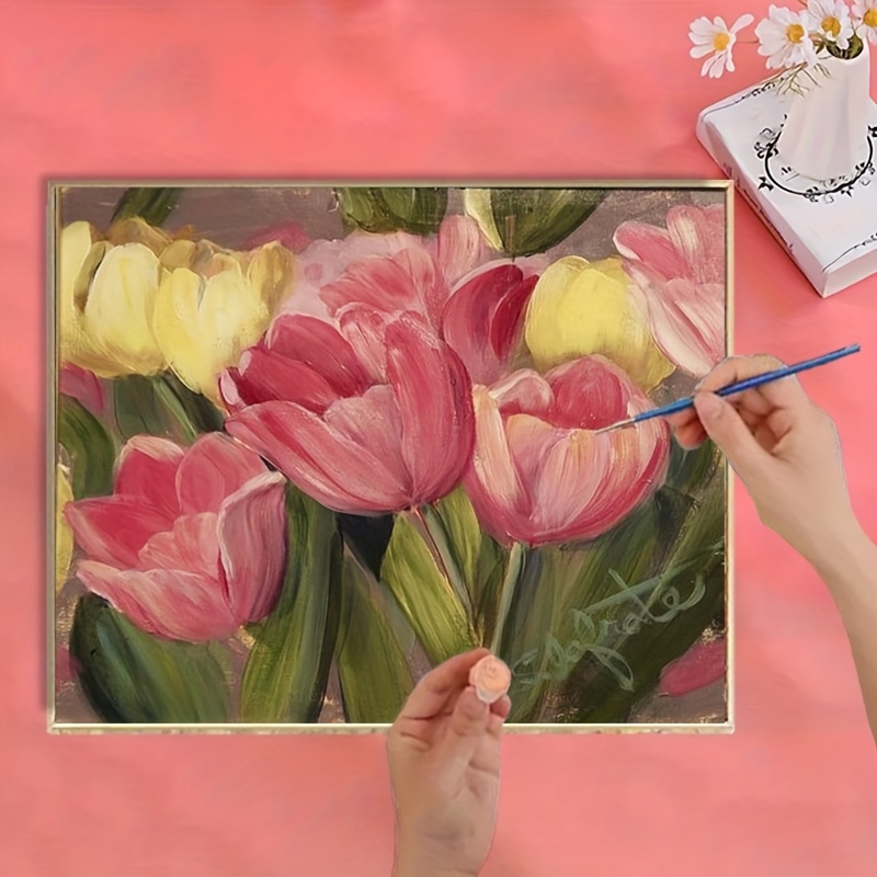Kit Peinture Par Numéros Banksy Tucocoo - Toile 40,6x50,8 Cm Avec Pinceaux Et Peintures Acryliques Pour Adultes - 5