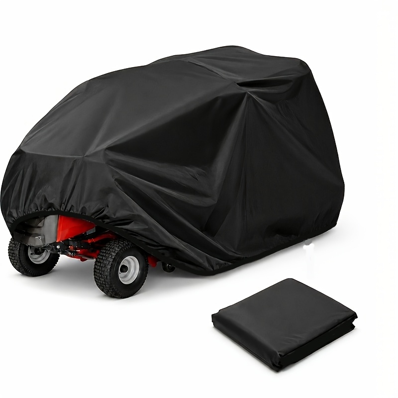 TEMU Heavy-duty Mower & Tractor Cover Suitable For Outdoor Lawn Equipment, Waterproof Uv Protection Shield With Dustproof Oxford Fabric, Compatible
