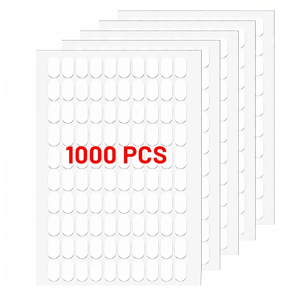 Transparent Adhesive Dots for Nail Art