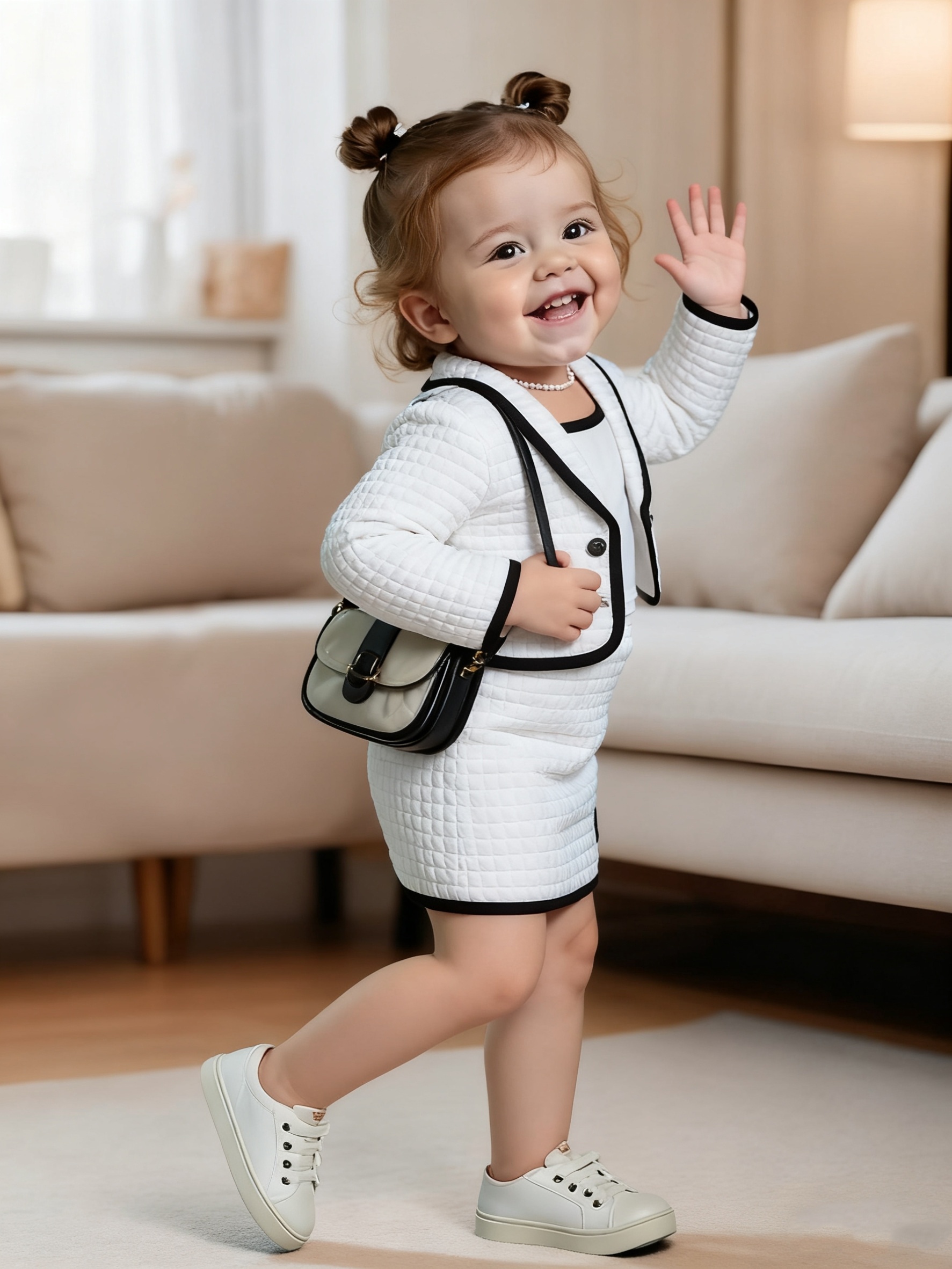 3-delige lente/zomer mode casual meisjes rokset