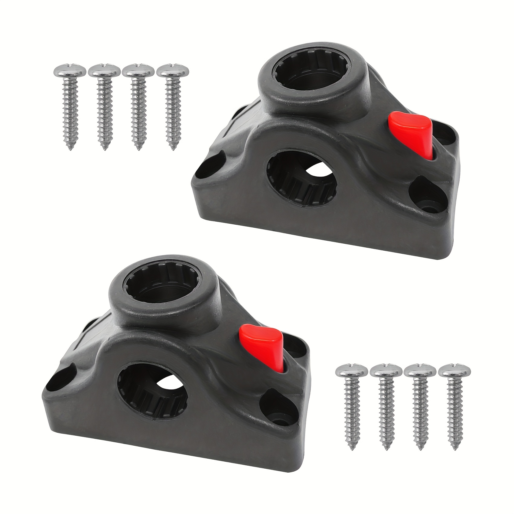 2pcs Deck Mounting Bracket for Kayaks & Boats