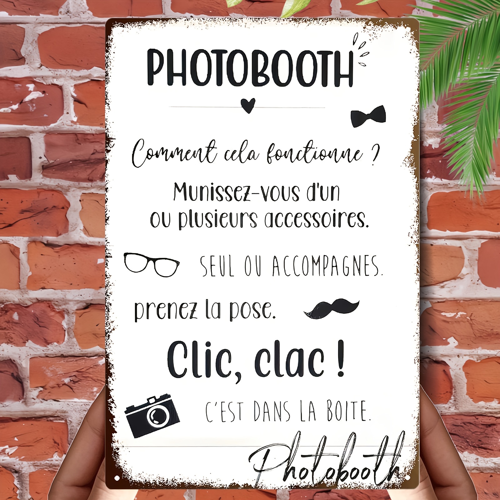 TEMU Plat 2D, 1 pièce Panneau 2D en métal fer, Studio photo portable avec plusieurs accessoires pour Shooirong , 20*30cm/8*12inch, Idéal pour la