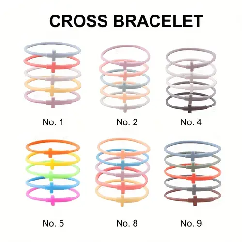 cross bracelets sold on Temu United States