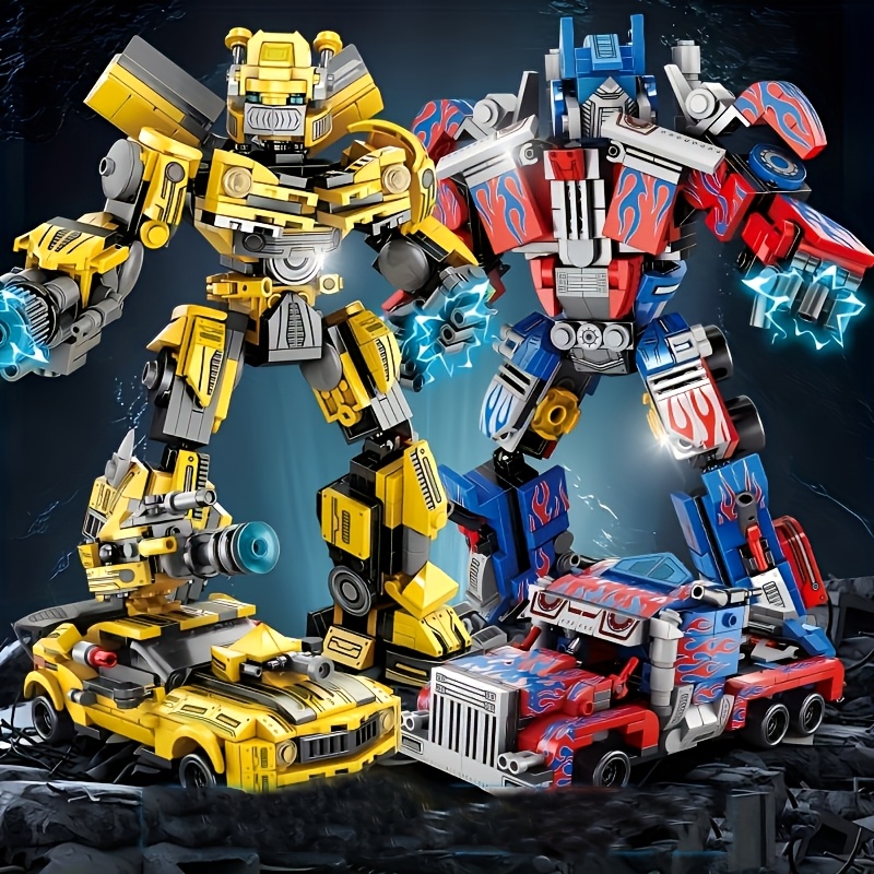 Transforming Car 2-in-1 Model Building Set