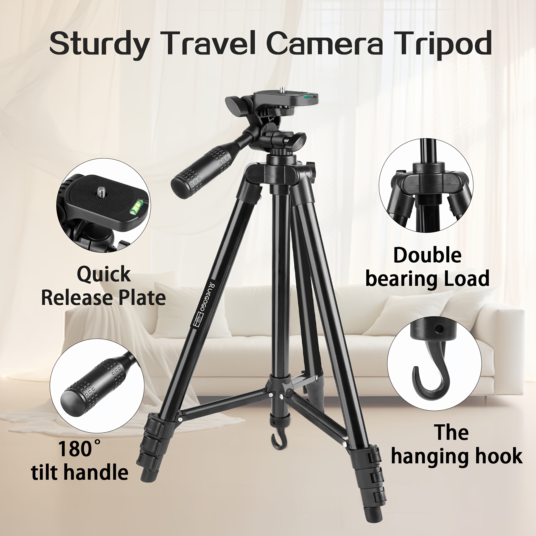 Treppiede Per Smartphone - Estensibile E Portatile - Per Video, Foto E Selfie - Con Vivavoce E Stabilit&agrave;