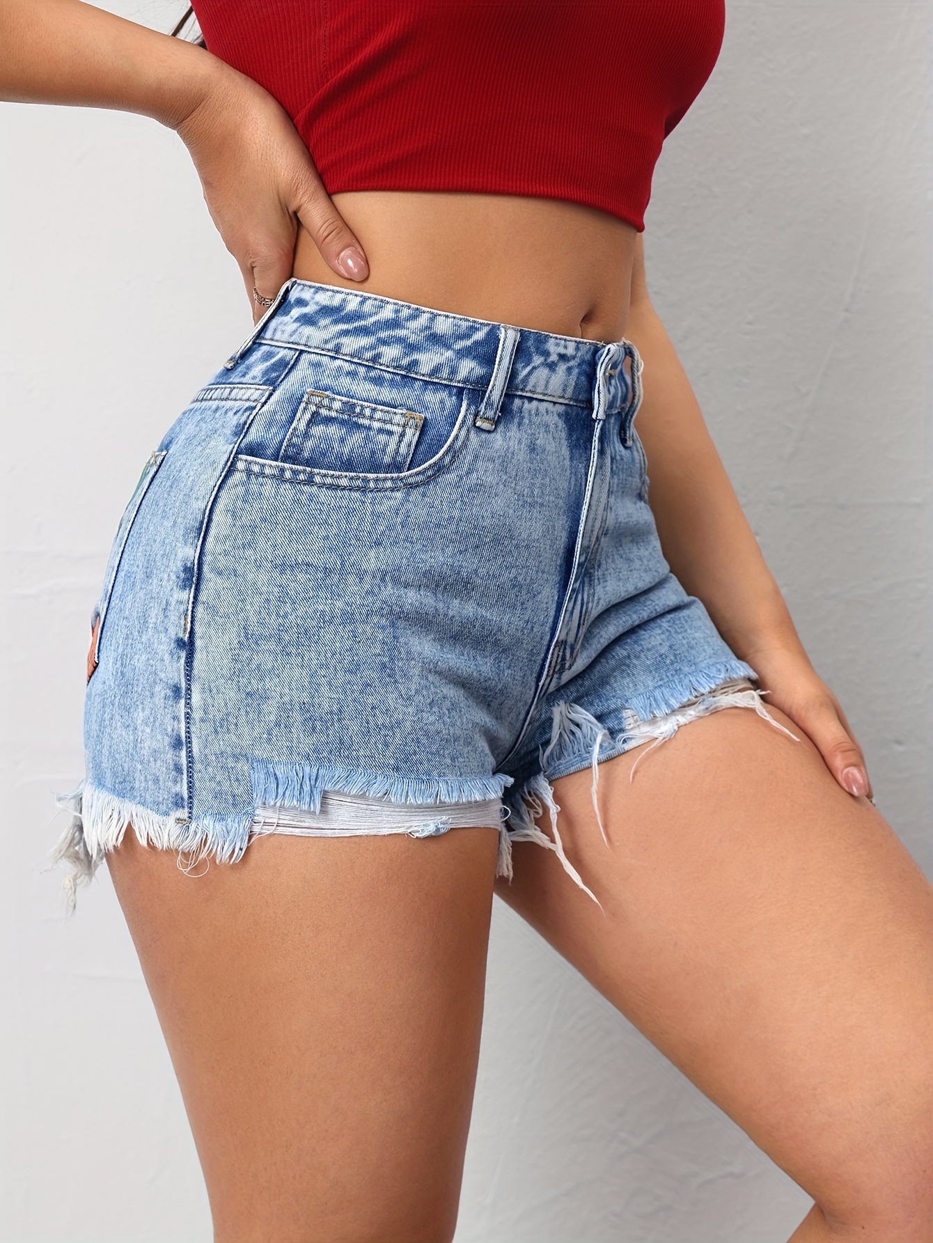 Unique best sale jean shorts