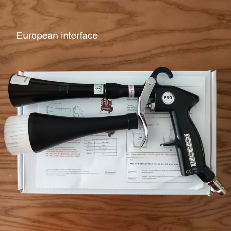 E-shop Autoinnenraum-Staubblaspistole, Trockenreinigungspistole, Hochdruck-Pneumatik-Reinigungswerkzeug, Autostaubentfernungs-Spritzpistole,