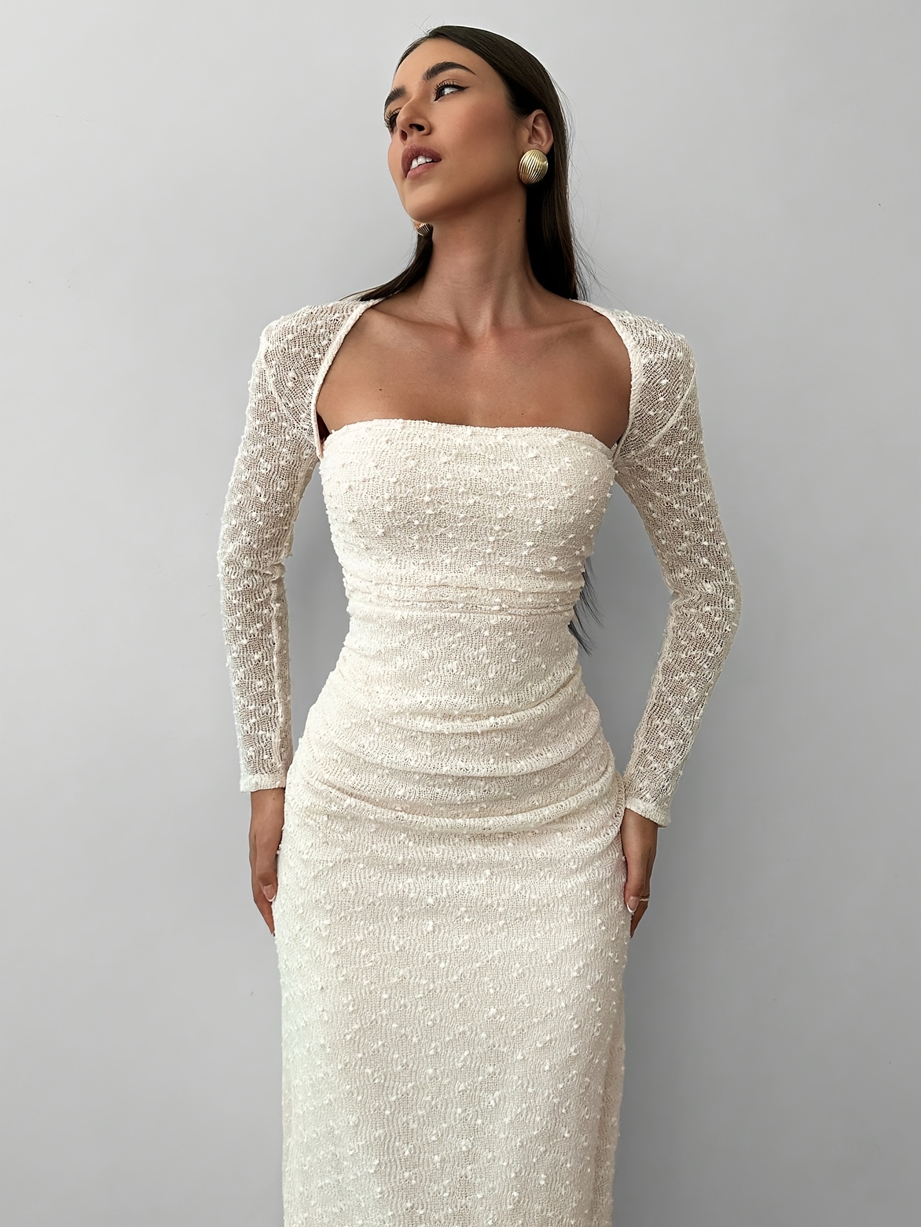 sachin and babi light blue dress White Graduation Dress in Every Style