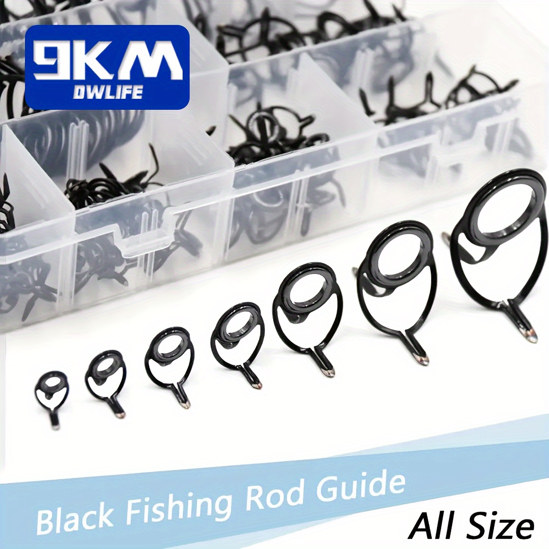 Rod Tip Repair Kit 22-Piece Stainless Steel Fly Fishing Rod Repair