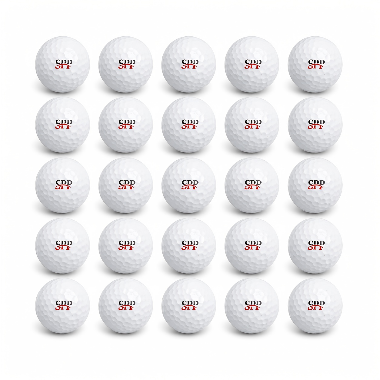 TEMU 25pcs Professional Golf Balls High Durable Golf Balls For Official Competition And Daily Practice Training